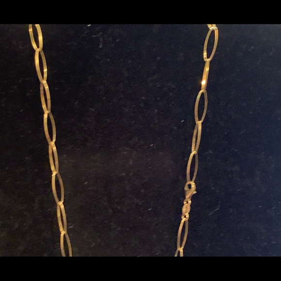 VINTAGE DELICATE LINK NECKLACE. 925 CLASPE - Picture 5 of 5